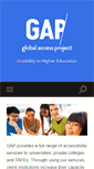 Mobile Screenshot of globalaccessproject.com